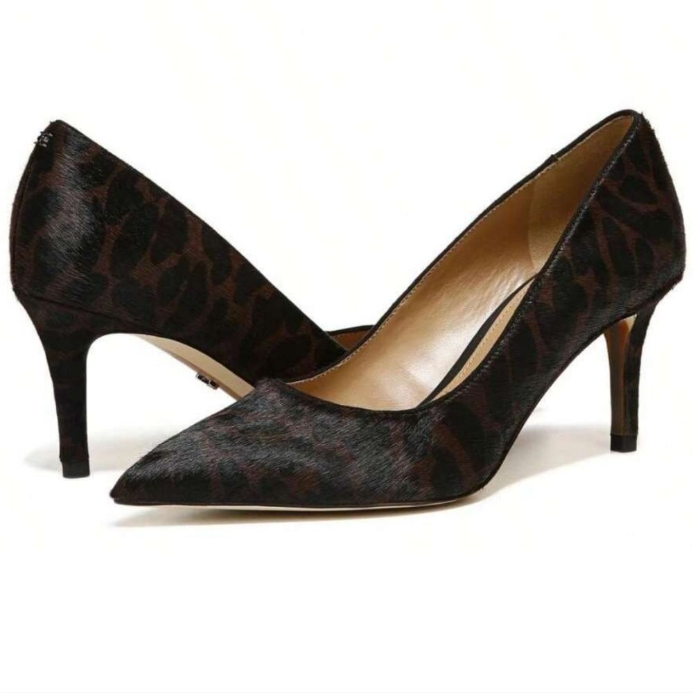 Sam Edelman Vienna Pumps- Leopord Print - Picture 3 of 13
